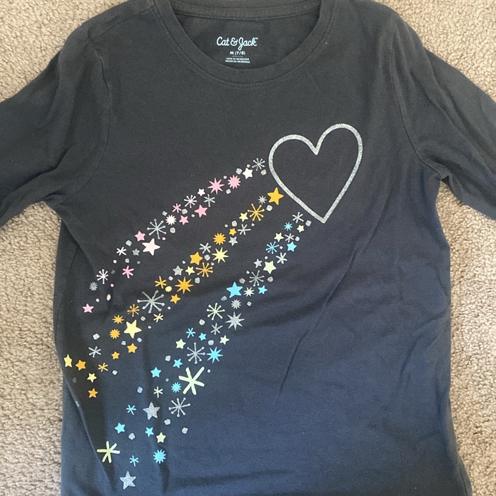 Girls GAP Blue Skinny Jeans with Distressed Details size 7 comes w/ a free shirt - Picture 6 of 6